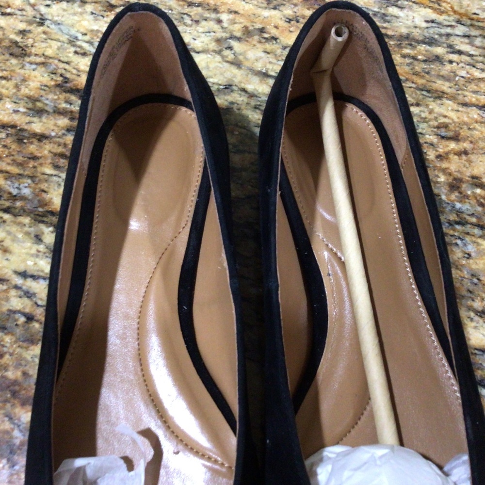 Talbots black Edison Party Box flats. Size 7M very gently worn - Picture 8 of 8